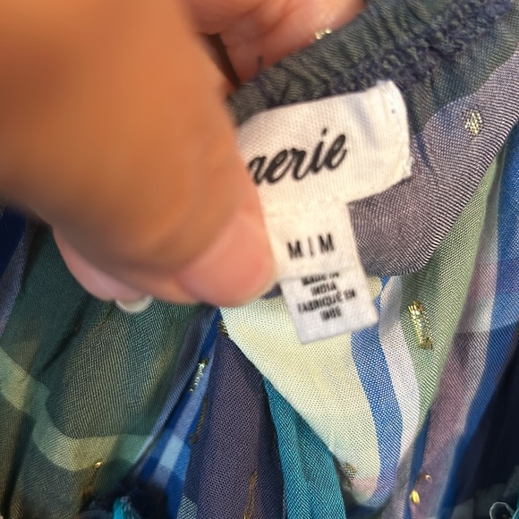 AERIE  Plaid Ruffle Mini Dress size small - Picture 11 of 11